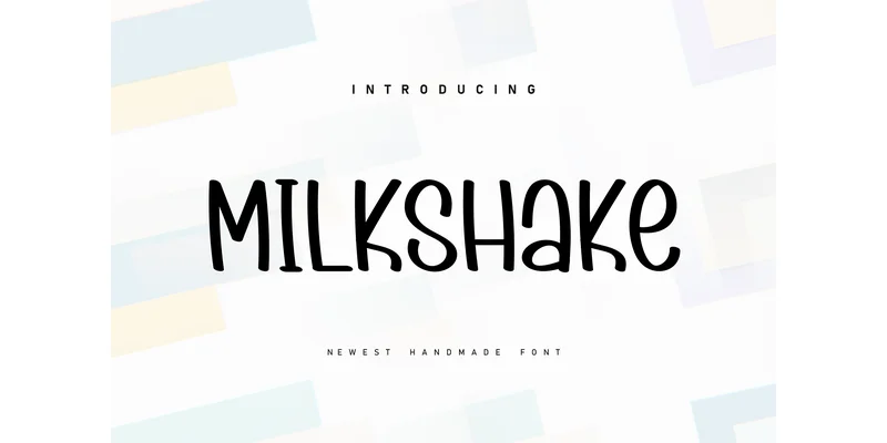 Milkshake Font by Berkah Shop — Display Font