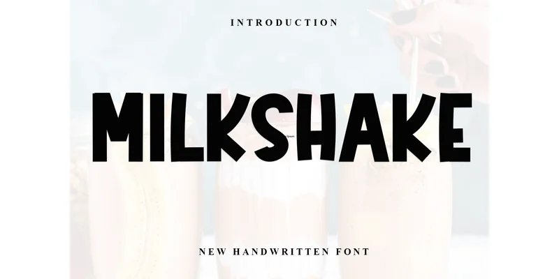 Milkshake Font by Inermedia STUDIO — Display Font