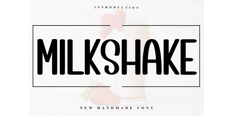 Milkshake Font by Inermedia STUDIO — Sans Serif Font