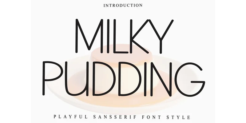 Milky Pudding Font by Inermedia STUDIO — Display Font
