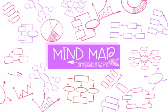 Mind Map by Sirinart — Dingbats Font