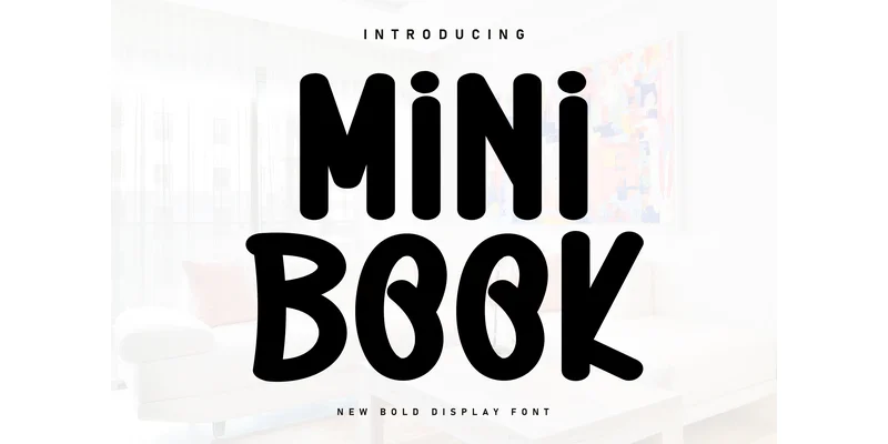 Mini Book Font by ArtLine Design — Display Font
