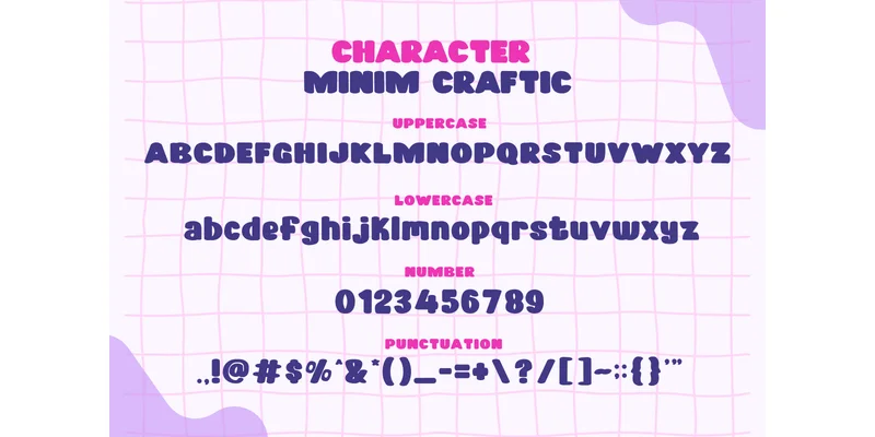 Minim Craftic Font by Minimalist Eyes — Display Font — thumbnail 8