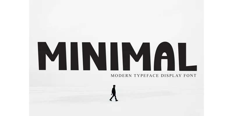 Minimal Font by K_IN Studio — Display Font