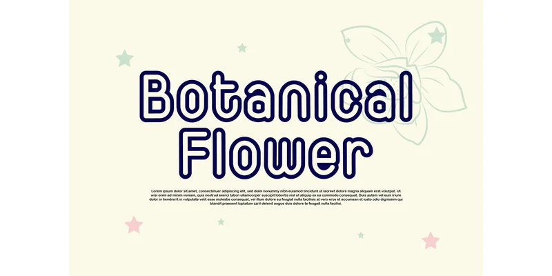 Minimalis Outline Font by Patlot Digital.Studio — Display Font — thumbnail 3