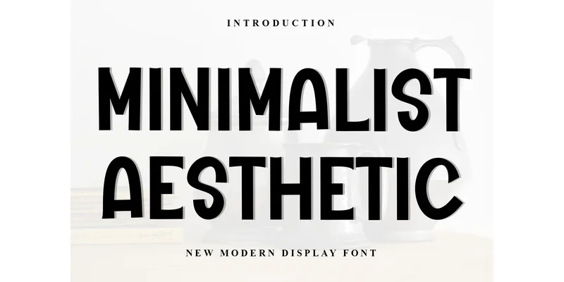Minimalist Aesthetic Font by PiPi Creative — Display Font