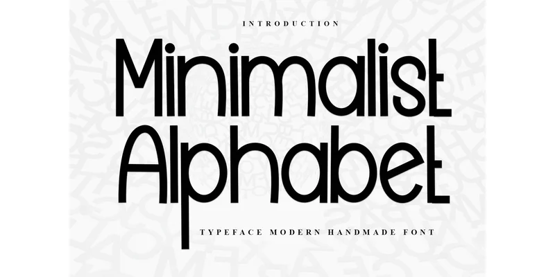 Minimalist Alphabet Font by Inermedia STUDIO — Sans Serif Font