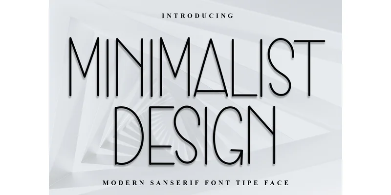 Minimalist Design Font by PiPi Creative — Sans Serif Font