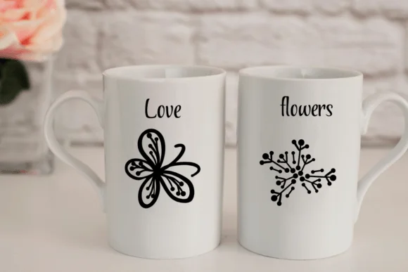 Minimalist Flower by Nongyao — Dingbats Font — thumbnail 5