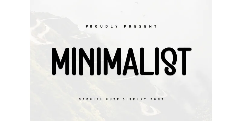 Minimalist Font by ArtLine Design — Display Font