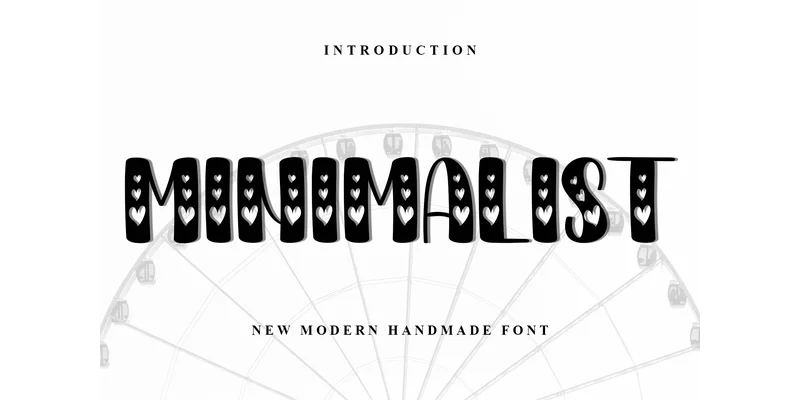 Minimalist Font by PiPi Creative — Display Font