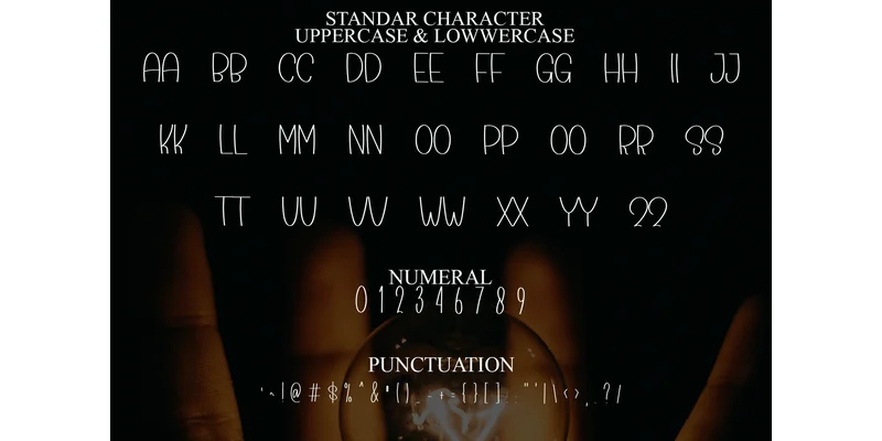 Minimalist Handmade Font by FreshTypeINK — Display Font — thumbnail 3