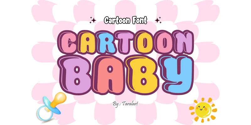 Miraclebaby Regular Font by TaralArt — Display Font — thumbnail 2