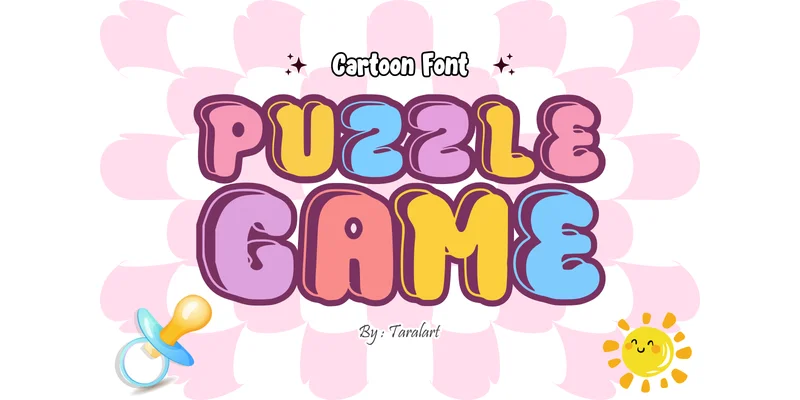 Miraclebaby Regular Font by TaralArt — Display Font — thumbnail 3
