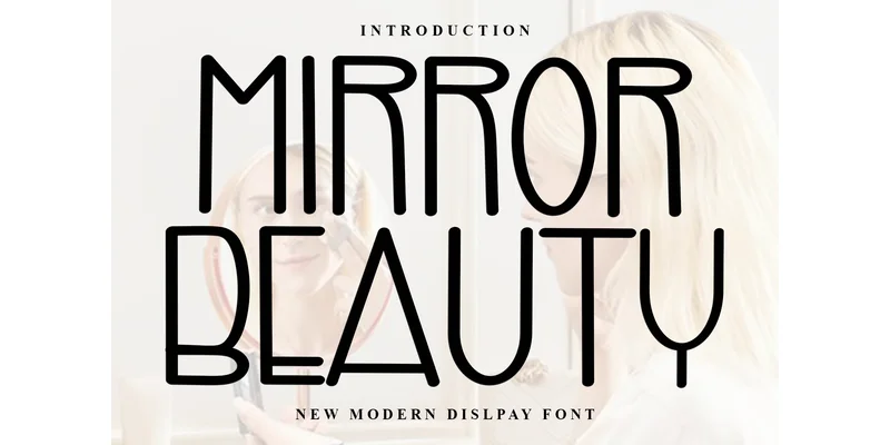 Mirror Beauty Font by PiPi Creative — Sans Serif Font