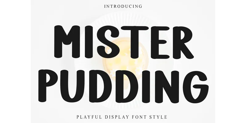 Mister Pudding Font by Inermedia STUDIO — Display Font