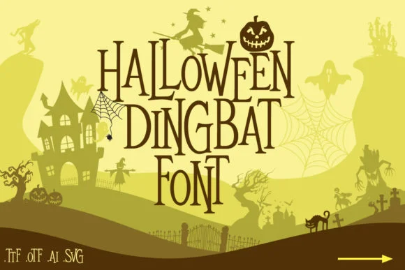 Mitoos Halloween by svgsupply — Dingbats Font