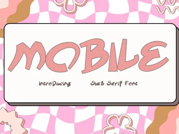 Mobile by Pukka De — Slab Serif Font