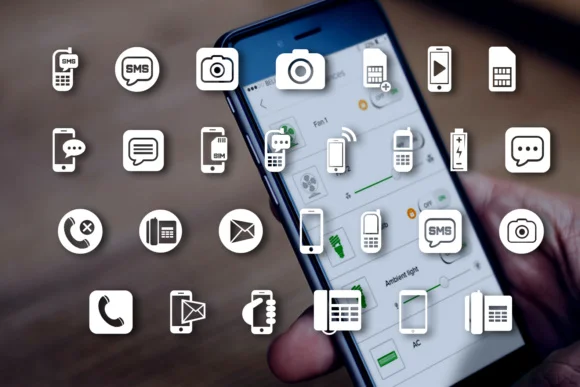 Mobile Icons by vladimirnikolic — Dingbats Font — thumbnail 3