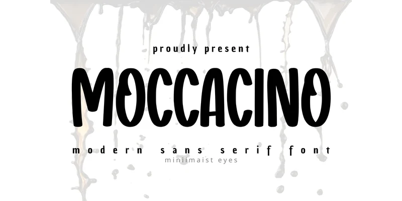 Moccacino Font by Minimalist Eyes — Sans Serif Font