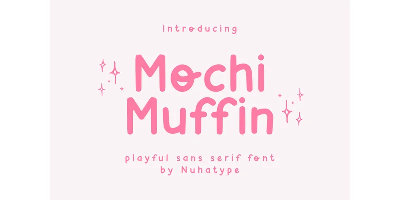 Mochi Muffin Font by Nuhatype — Sans Serif Font