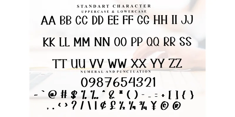 Mockup Handmade Font by Inermedia STUDIO — Display Font — thumbnail 4