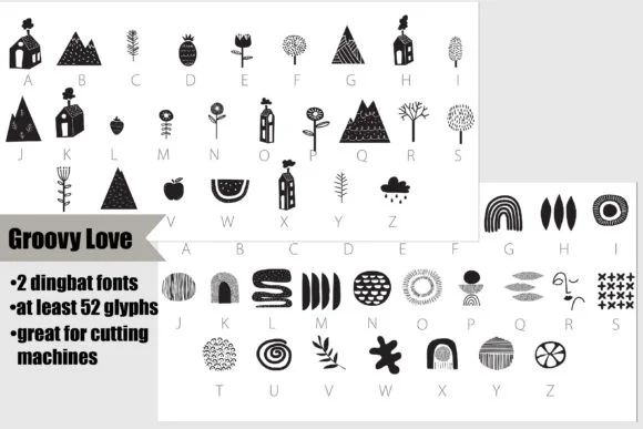 Modern by Illustration Ink — Dingbats Font