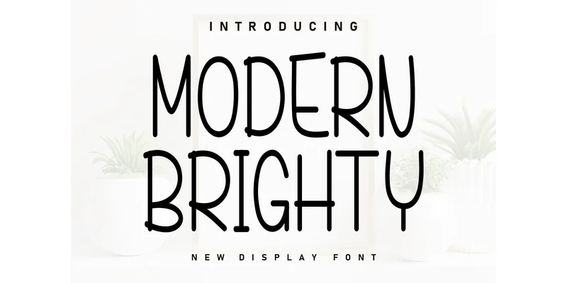 Modern Brighty Font by ArtLine Design — Display Font