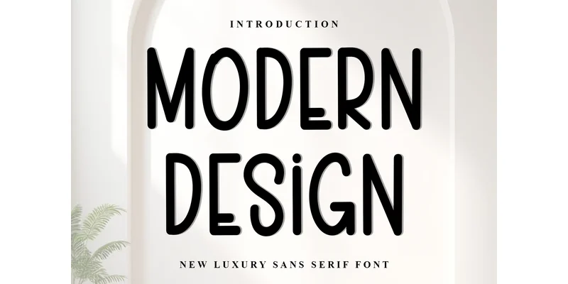 Modern Design Font by FreshTypeINK — Sans Serif Font