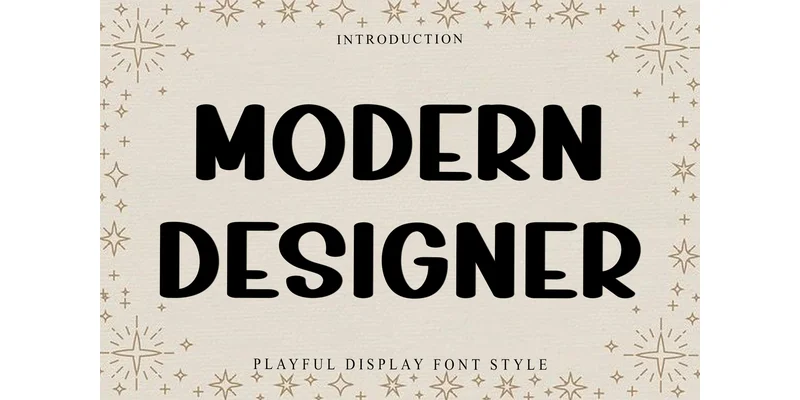 Modern Designer Font by FreshTypeINK — Display Font