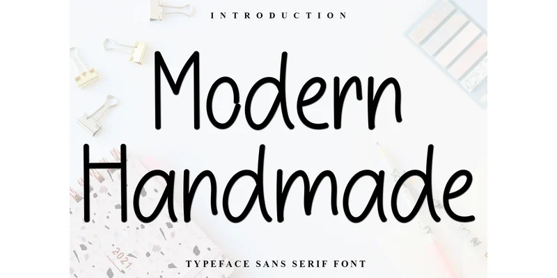 Modern Handmade Font by Inermedia STUDIO — Sans Serif Font