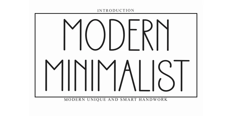 Modern Minimalist Font by Inermedia STUDIO — Sans Serif Font