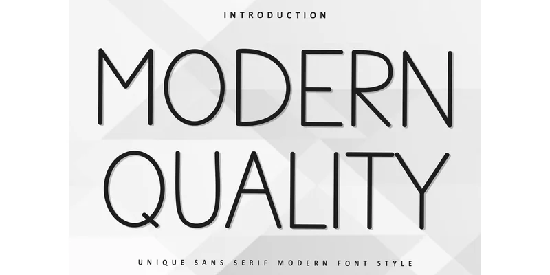 Modern Quality Font by Inermedia STUDIO — Sans Serif Font