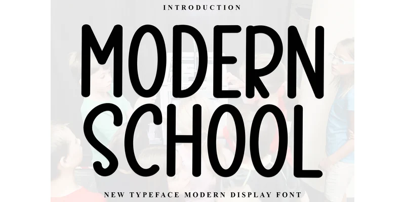 Modern School Font by Inermedia STUDIO — Sans Serif Font