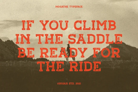 Mogathe by Ginger's Artspace — Slab Serif Font — thumbnail 6