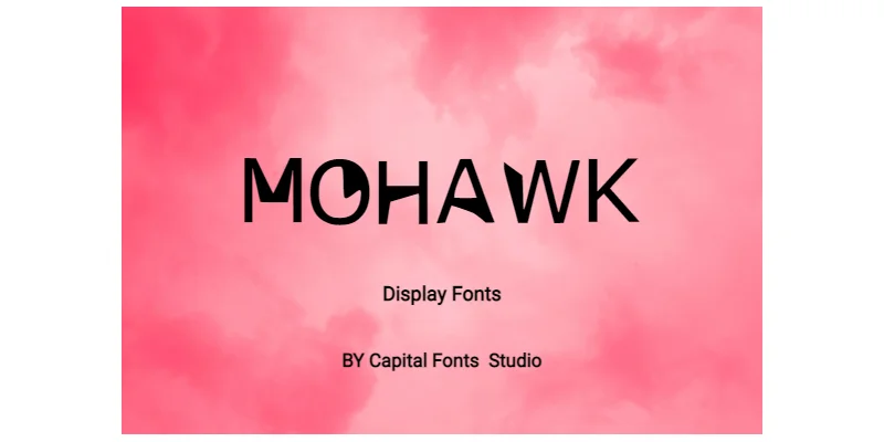 Mohawk Font by Bloomora Studio — Display Font