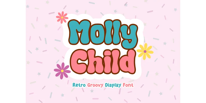 Molly Child Font by Minimalist Eyes — Display Font