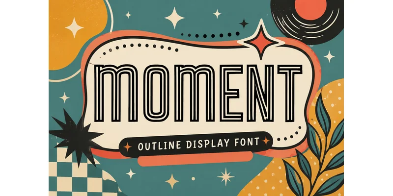 Moment Font by ABC Font — Display Font