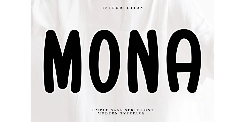 Mona Font by FreshTypeINK — Sans Serif Font