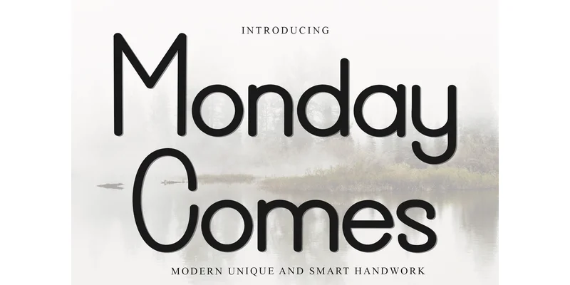 Monday Comes Font by FreshTypeINK — Sans Serif Font