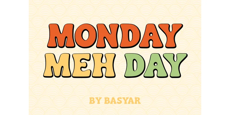 Monday Retro Font by basyar — Display Font — thumbnail 2