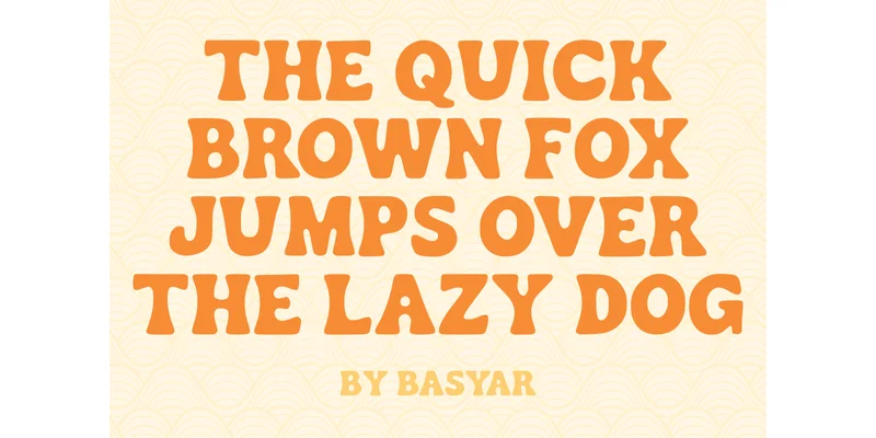 Monday Retro Font by basyar — Display Font — thumbnail 4