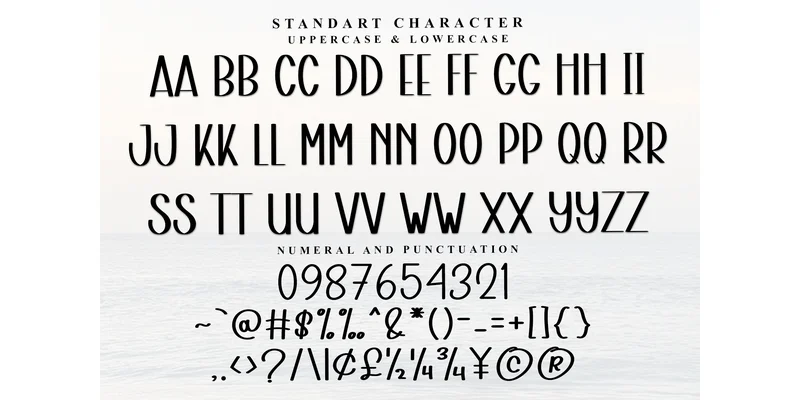 Monday Sunrise Font by FreshTypeINK — Display Font — thumbnail 5