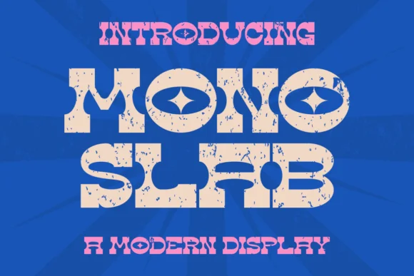 Mono Slab by Marvadesign — Slab Serif Font