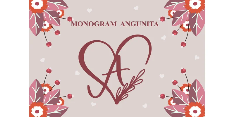 Monogram Angunita Font by mantrasangar.supply by mantrasangar.supply — Decorative Font