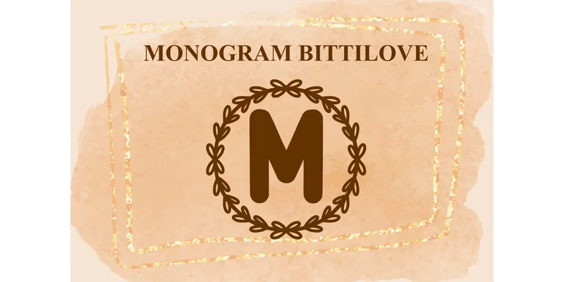 Monogram Bittilove Font by mantrasangar.supply by mantrasangar.supply — Decorative Font
