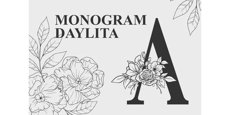 Monogram Daylita Font by mantrasangar.supply by mantrasangar.supply — Decorative Font