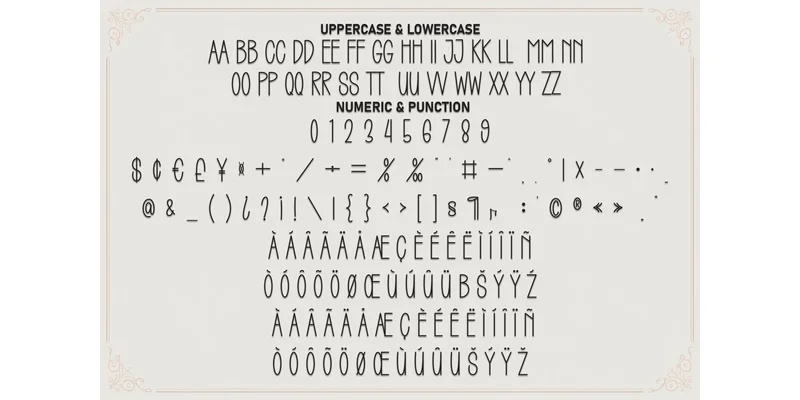 Monogram Font by Robbots stores — Sans Serif Font — thumbnail 7