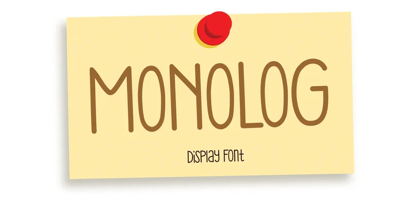 Monolog Font by el hotcig — Sans Serif Font