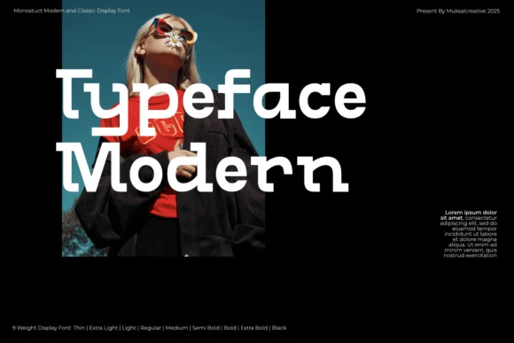 Monostruct by Muksal Creative — Slab Serif Font — thumbnail 2